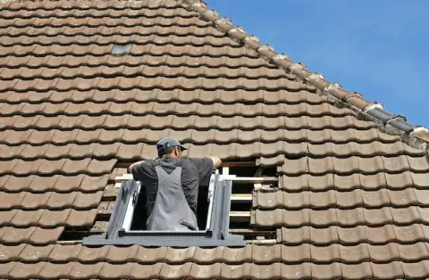 Pose de velux - Roisey